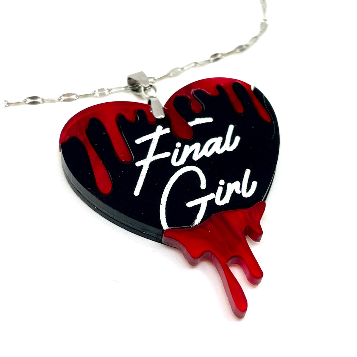 Final Girl - Bloody Heart Necklace